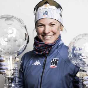 Jessie Diggins (USA) - FIS world cup cross-country, cups, Falun (2024).