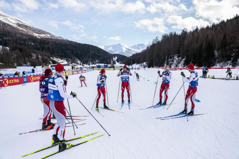 Swiss Ski Team - FIS world cup cross-country, tour de ski, training, Val Mustair (SUI).