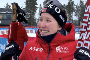 Helene Marie Fossesholm 10K F WC Lillehammer 2024 Ingeborg Scheve