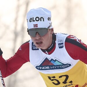 Mathias Holbaek (NOR) - FIS world cup cross-country, skiathlon, Lillehammer (NOR).