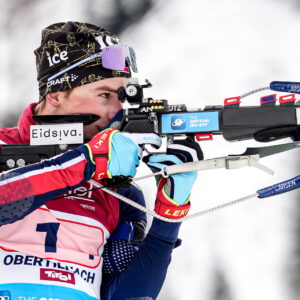 Isak Frey (NOR) - IBU Cup Biathlon, single mixed relay, Obertilliach (AUT).