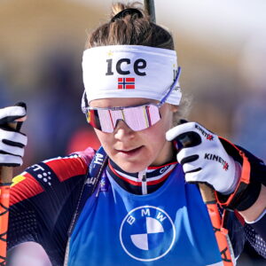 Karoline Offigstad Knotten (NOR) - IBU World Championships Biathlon, pursuit women, Lenzerheide (SUI).