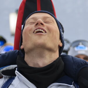 Endre Strømsheim, IBU World Championships Biathlon, relay men, Lenzerheide 2025. Foto: Manzoni/NordicFocus